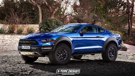 This Epic Ford Mustang Raptor Render Is So Bad It's Good