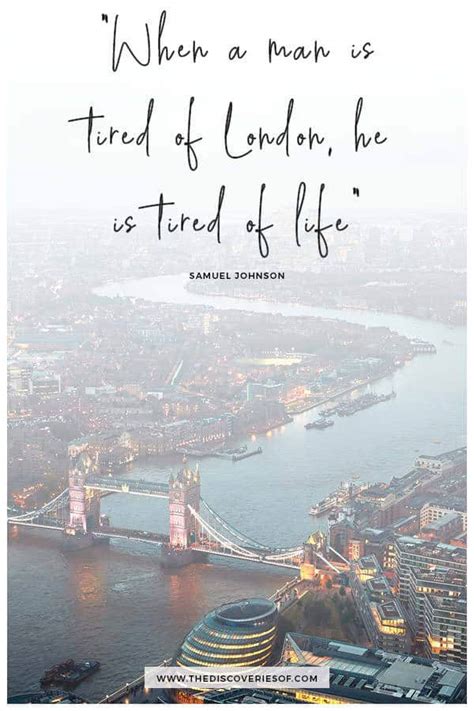 43 London Quotes That Say Everything You Need to Know — The Discoveries Of