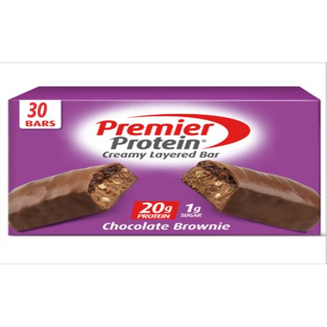 Premier Protein Protein Bar, Flavor Chocolate Brownie, 2.08 0z, 30 Pack ...