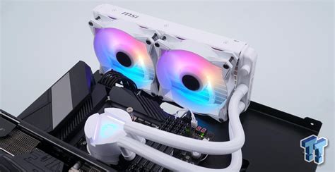 MSI MAG Coreliquid 240R V2 White CPU Liquid Cooler Review