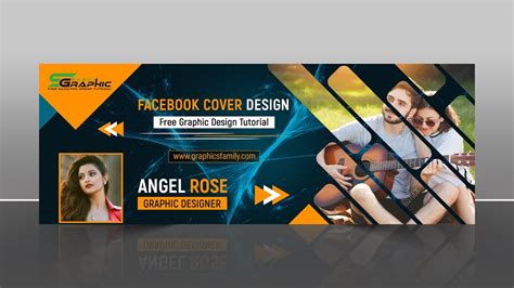 Photoshop Tutorial - Stylish Facebook Cover Design - YouTube