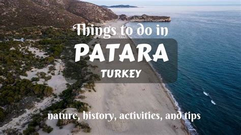 Patara Beach, Turkey- nature, history, activities, and tips