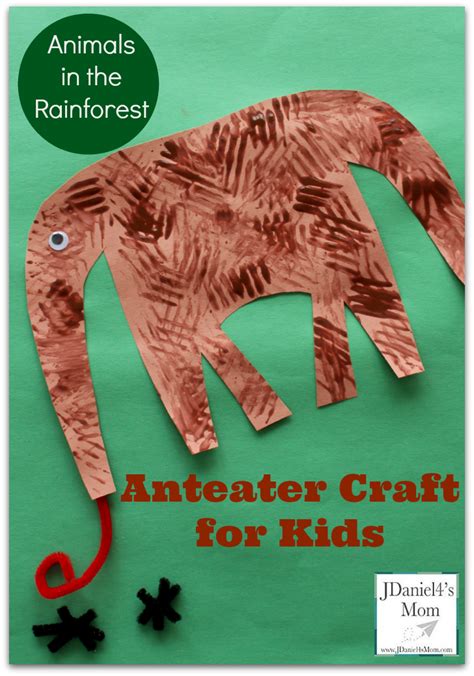 Rainforest Animals Crafts For Kids