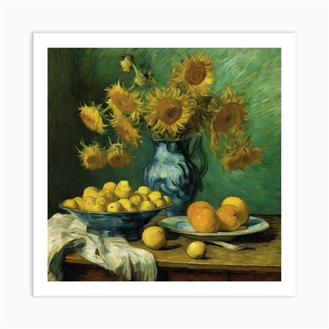 Van Gogh: Still Life, 1886 Vincent van Gogh 2 Art Print by logicx - Fy