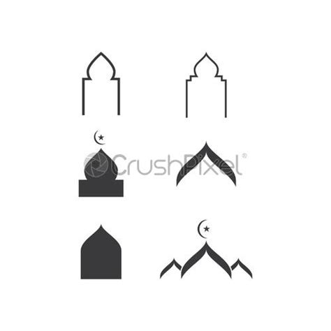 Islamic logo - stock vector 3267432 | Crushpixel