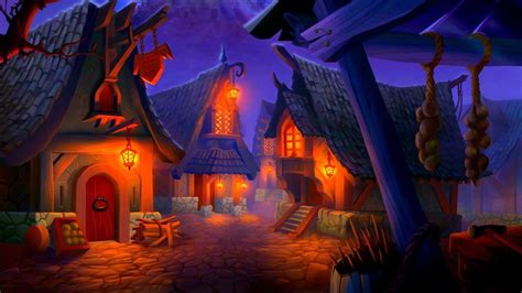 Halloween Town Wallpapers - Wallpaper Cave