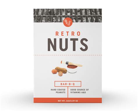 Retro Nuts Brand Strategy, Identity, & Packaging :: Behance