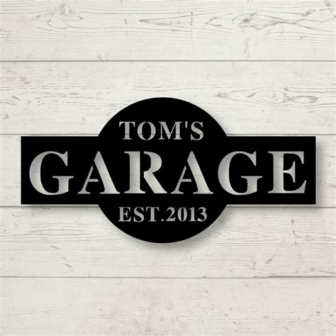 Personalized Garage Sign Garage Decor Custom Garage Sign - Etsy