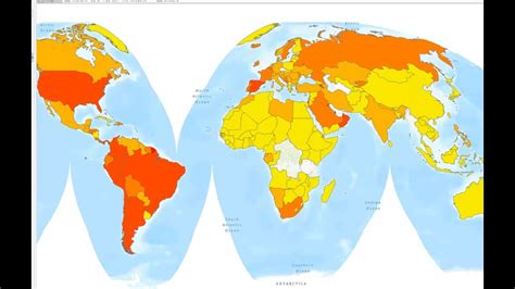 Making a World Thematic Map in ArcGIS Pro - YouTube