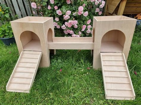 Two Tower Turrets for Rabbit Play House Exercise Small Animal - Etsy UK ...