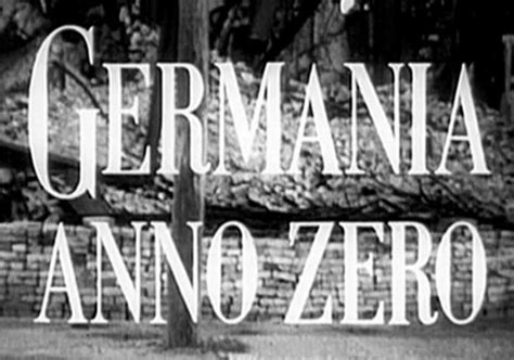 "Germany Year Zero" Image Entertainment Region 1 NTSC vs Films sans Frontieres - Region 0 - PAL