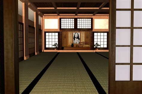 Traditional Japanese Dojo with Stunning Interior