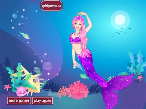 Barbie Mermaid Dress-Up - Girls games - GamingCloud