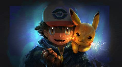 Ash And Pikachu Artwork, HD Anime, 4k Wallpapers, Images, Backgrounds, Photos and Pictures