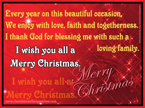 Merry Christmas Greetings Card