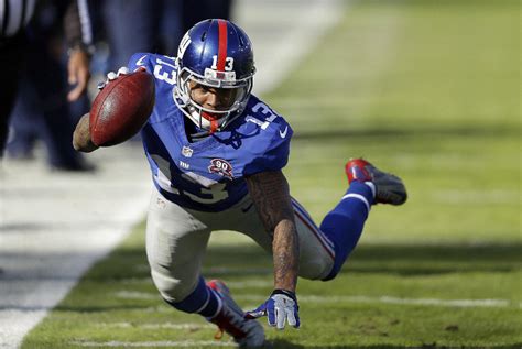 Check out Odell Beckham Jr.'s amazing pregame catch routine