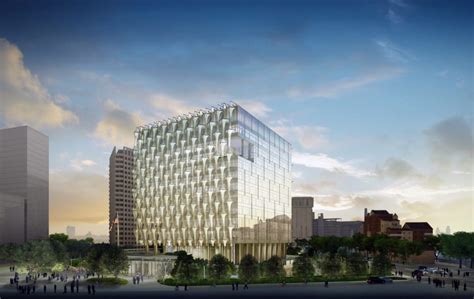 new us embassy unveiled in london. architects kieran timberlake ...