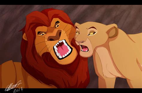 Mufasa And Sarabi by Elbel1000 on DeviantArt