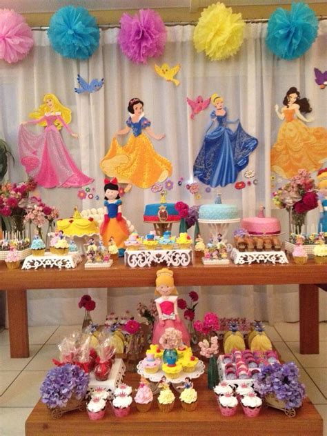 Disney Princess Party Decorations in 2020 | Princess party decorations ...