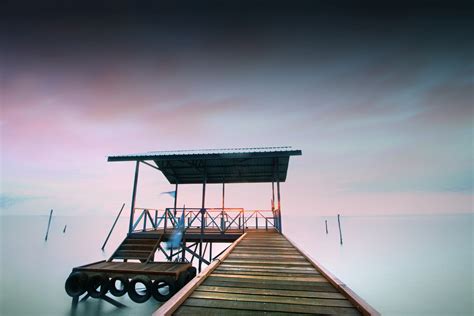 1920x1080 wallpaper | brown wooden dock | Peakpx