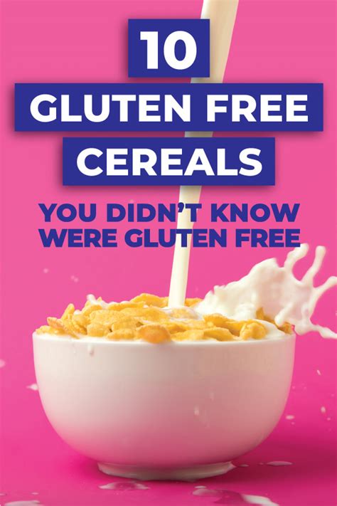 Top 10 Surprising and DELICIOUS Gluten Free Cereal Choices