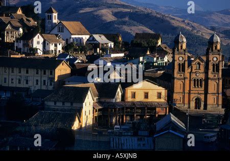 Ambozontany Cathedral, Fianarantsoa, Madagascar Stock Photo: 75355465 - Alamy