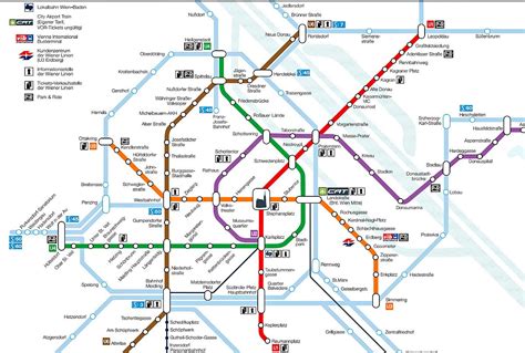 Vienna Metro System And Metro Map for Travellers