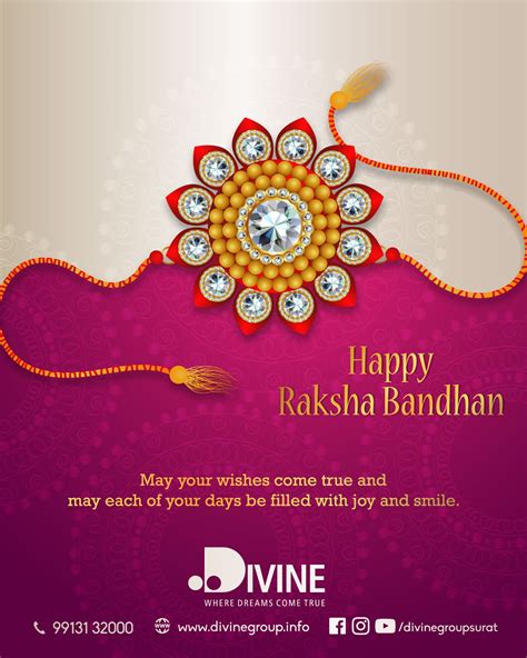 Happy Rakhi Wishes Design by #MakeMeBrand | Happy rakhi, Rakhi wishes ...