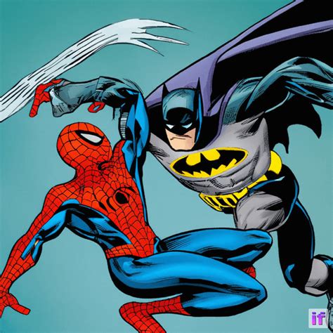 spider man vs. batman in comics : r/DeepFloydIF