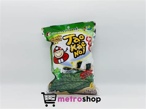 TAO KAE NOI Crispy Seaweed Original Flavor 32g - Metro Shop AS