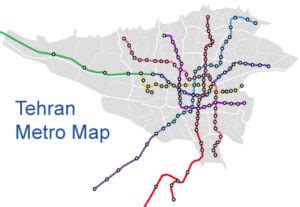 Tehran Metro: Lines and Routes - Transit Guide