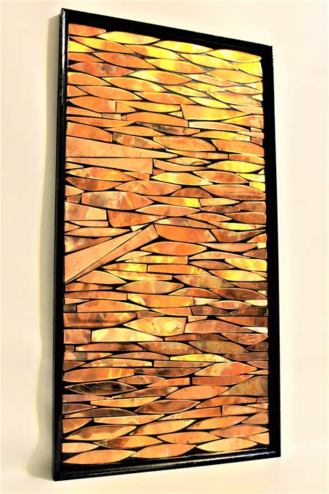 copper abstract picture. contemporary art. | Home of Copper Art