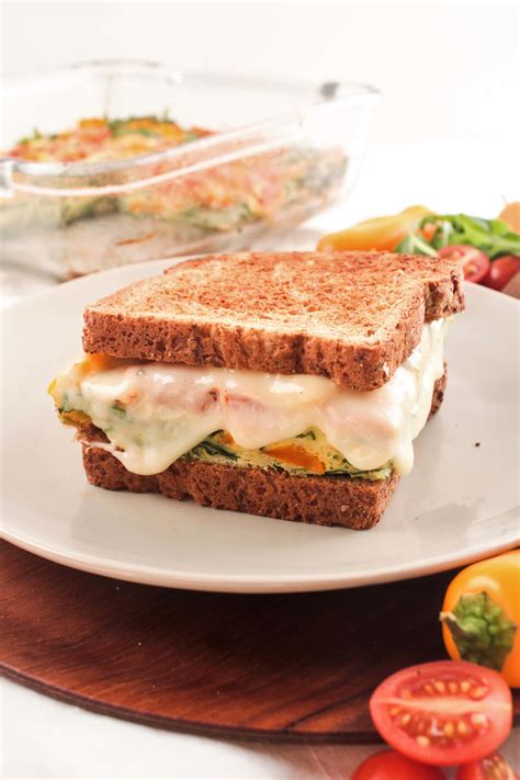 Make-Ahead Veggie Egg Sandwiches - fANNEtastic food