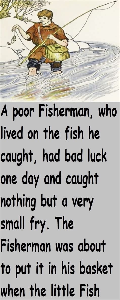 Story ‣ The Fisherman and the Little Fish