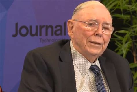 Charlie Munger speaks at the Daily Journal Annual Meeting