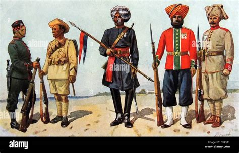 Indian army uniforms Stock Photo: 68558477 - Alamy