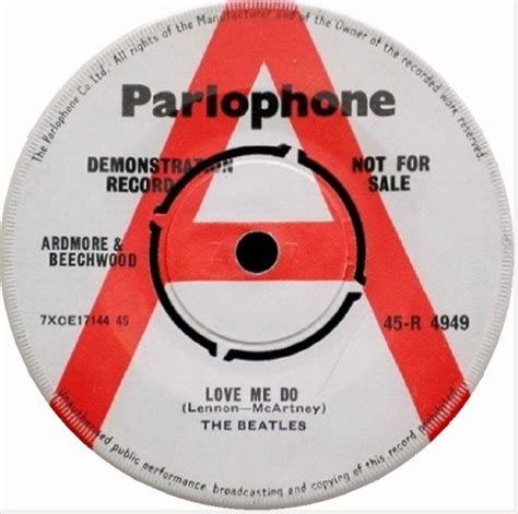 The Beatles – Love Me Do – Vinyl (7", 45 RPM + 2 more), 1962 [r3235317 ...