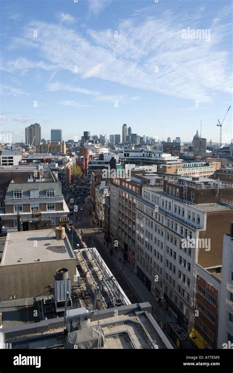 High Holborn the City of London from High Holborn London England Stock ...