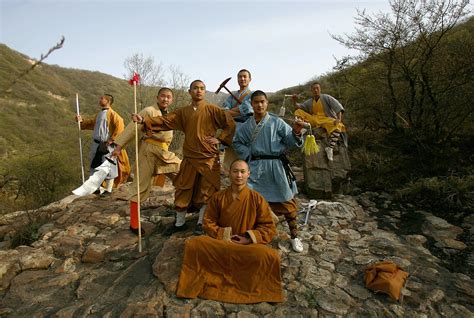 Many-sided China. Warrior Monks Of Shaolin Temple