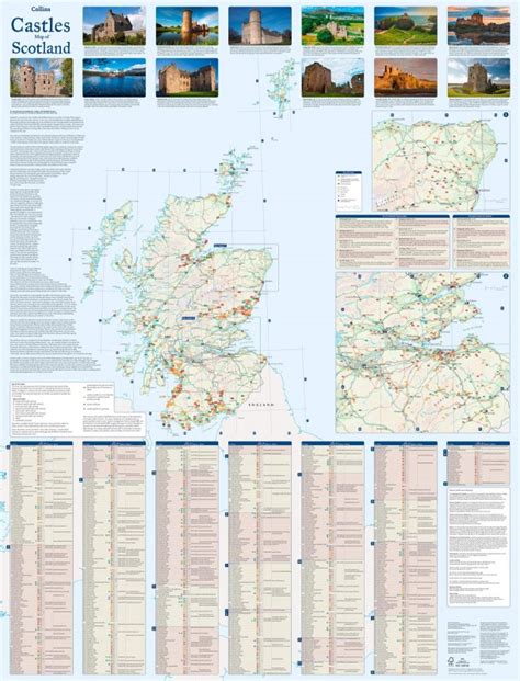 Printable Map Of Scotland Castles