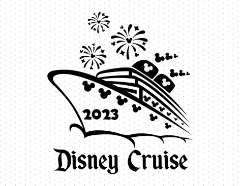 Disney Cruise 2023 SVG