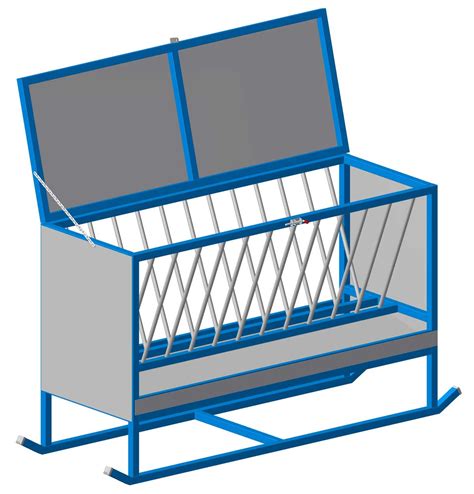 Steel Cattle Hay Rack Feeder 8 Foot - free plans