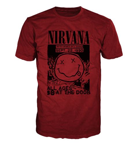 Nirvana Merchandise - Clothing, T-Shirts & Posters - Stereoboard