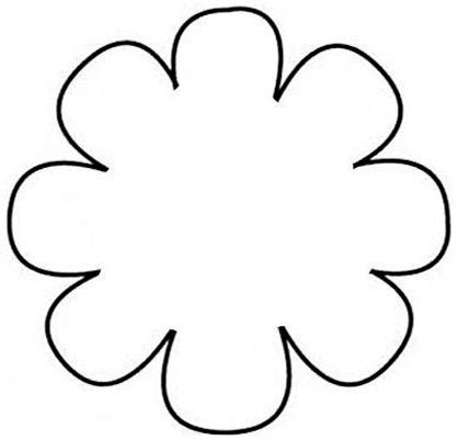 Free 8 Petal Flower Template, Download Free 8 Petal Flower Template png ...