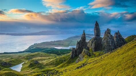 2560x1440 Resolution Sunrise On the Isle of Skye 1440P Resolution Wallpaper - Wallpapers Den