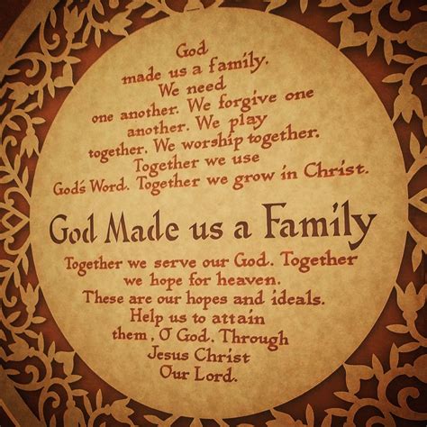 God Made Us Family Quotes - ShortQuotes.cc