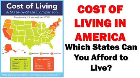 Cost of living in America: Which states should you live? Which states ...