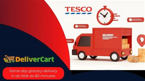 Tesco Whoosh Delivery through DeliverCart Same-Day Delivery