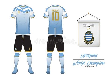 Soccer Jersey or Football Kit. Uruguay Football National Team. Football Logo with House Flag ...