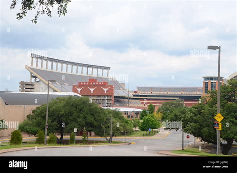 the texas longhorns football stadium on a non game day Stock Photo - Alamy